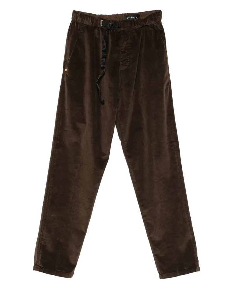 PLAN C Hose mit Kordelzug - Braun Braun