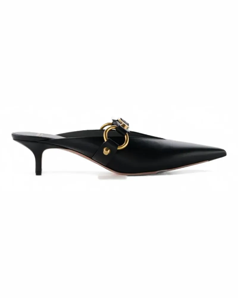 Balenciaga City studded leather mules - Schwarz Schwarz