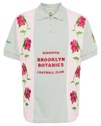 KidSuper Brooklyn Botanics Poloshirt Grün