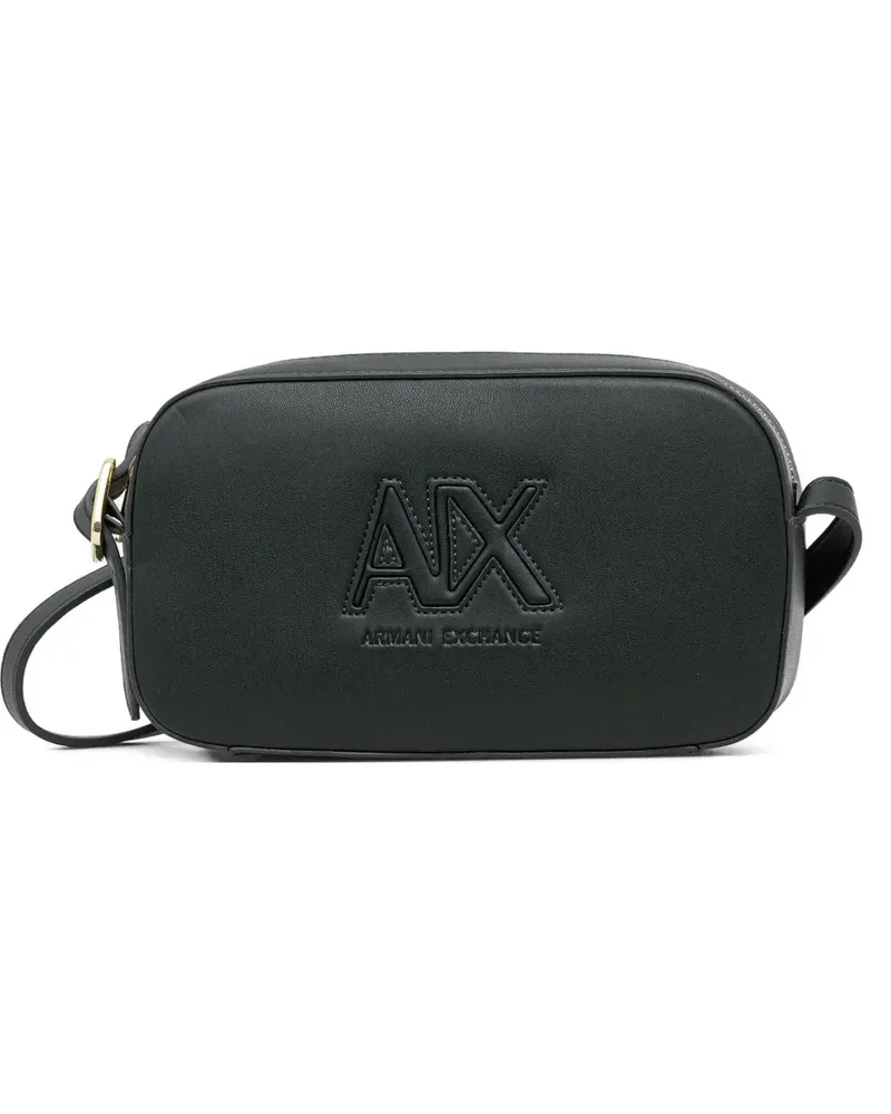 Armani Exchange logo-embossed cross body bag - Grün Grün