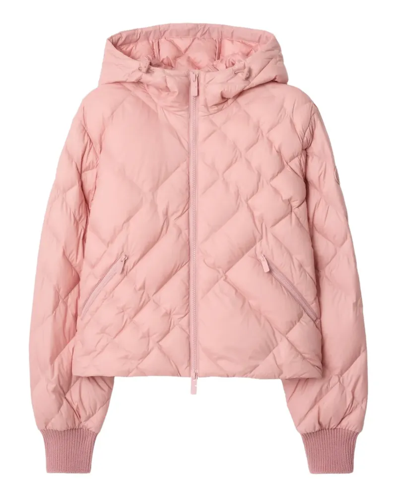 Burberry Steppjacke mit Karomuster - Rosa Rosa