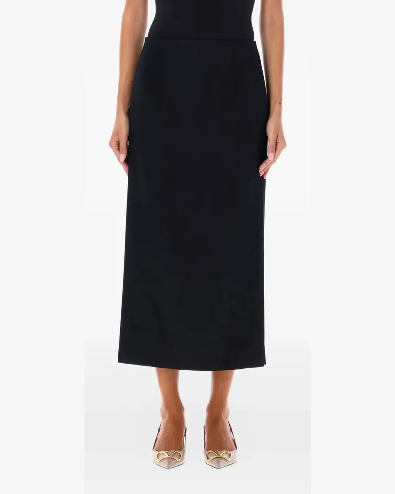 Valentino Garavani Grisaille Midirock - Schwarz Schwarz