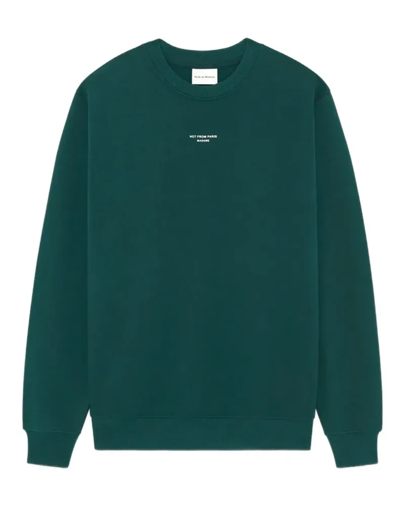 Drôle de Monsieur crew neck sweatshirt - Grün Grün