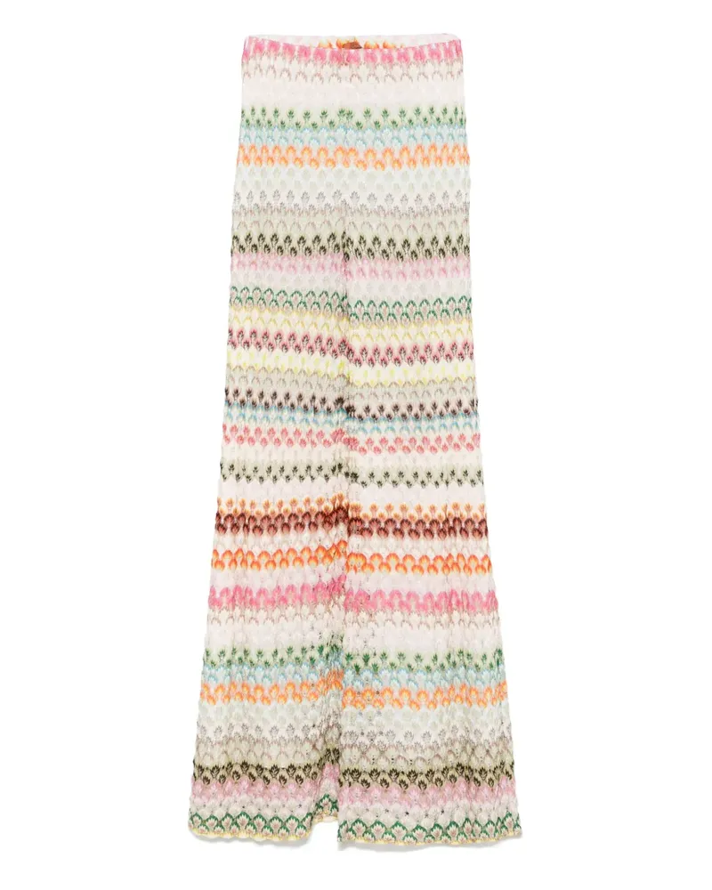 Missoni Gestreifte Hose - Grün Grün