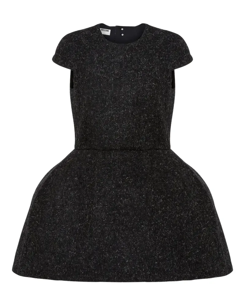 Moschino Minikleid mit Ballonärmeln - Schwarz Schwarz