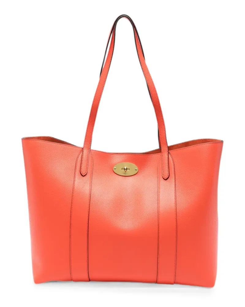 Mulberry Bayswater turnlock-closure tote bag - Orange Orange