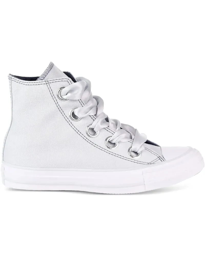 Converse Chuck Taylor All Star Big Eyelets Hi White Sneakers - Weiß Weiß