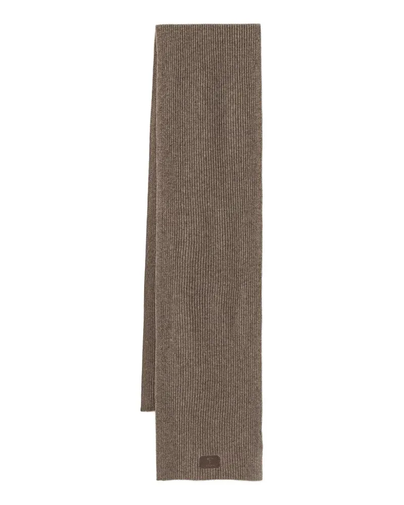 JOOP! Gerippter Strickschal - Braun Braun