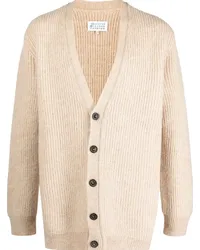 Maison Margiela Cardigan aus Alpakawollgemisch Nude