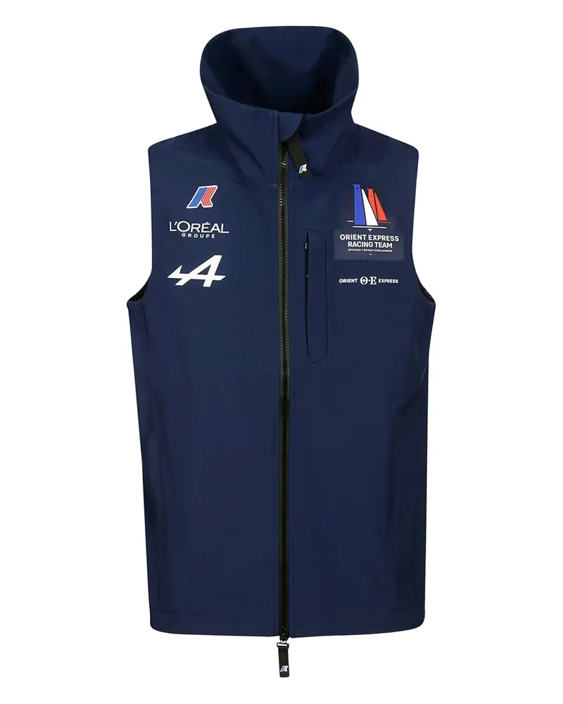 K-Way Kerhostin Orient Express Team AC Jacke - Blau Blau