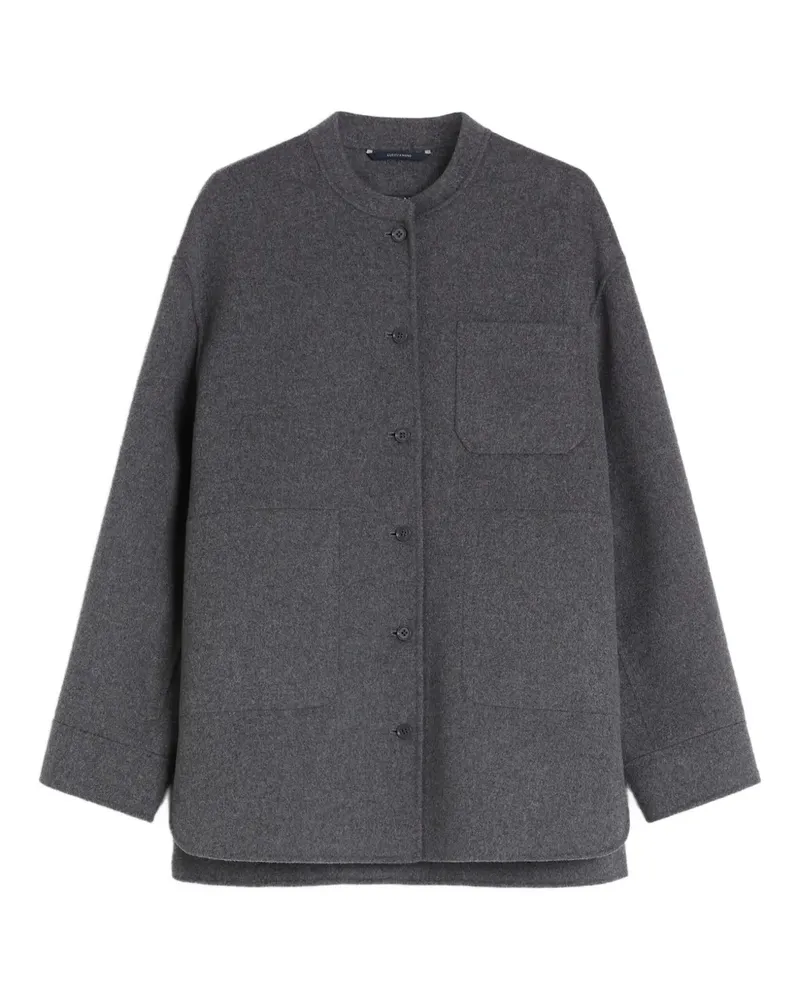 Max Mara Constanza single-breasted coat - Grau Grau