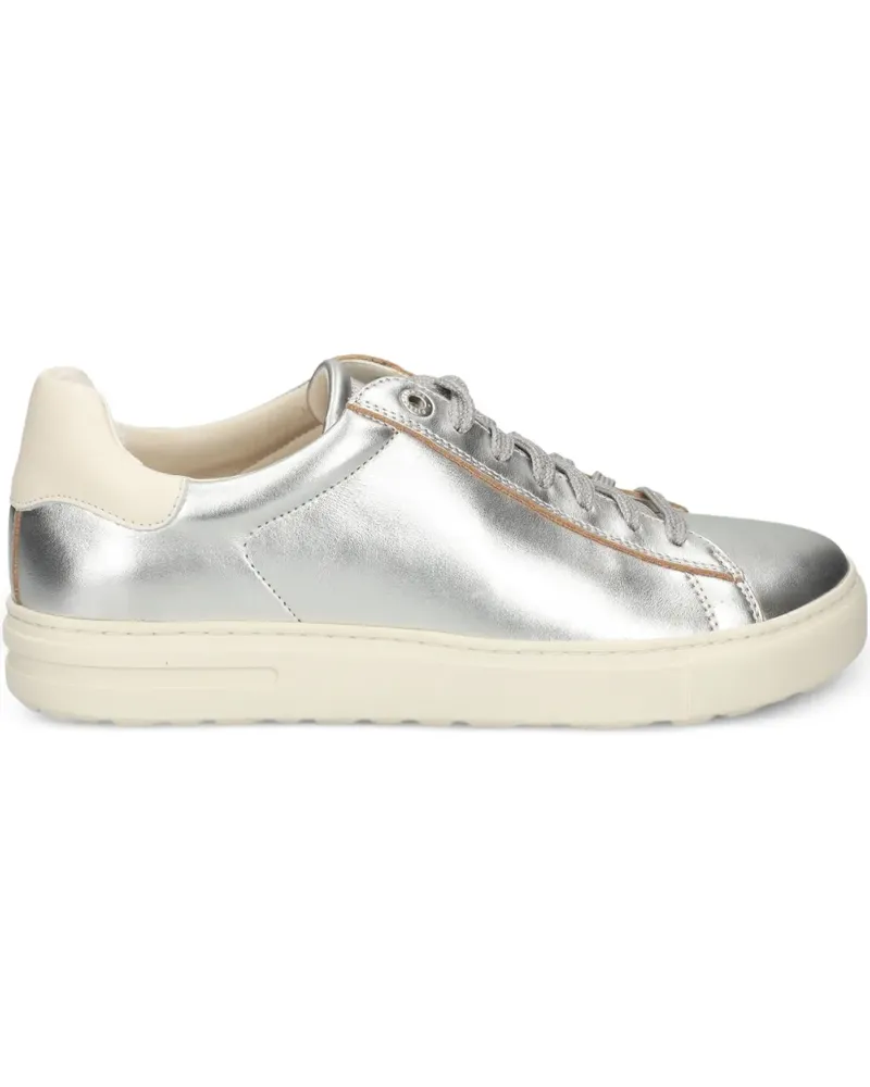 Birkenstock Bend Sneakers aus Leder - Silber Silber