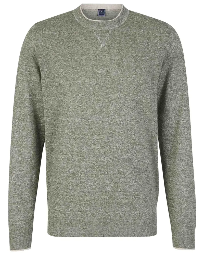 Fedeli Pullover mit Rundhalsausschnitt - Grün Grün