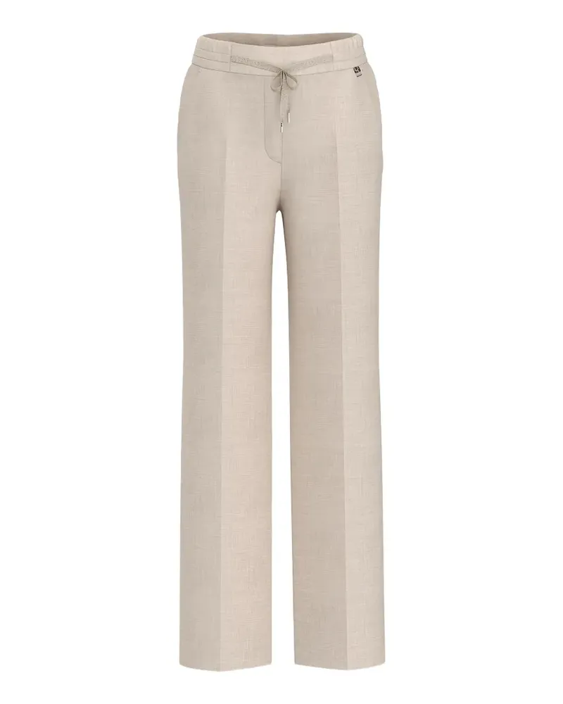 Marc Cain Washington drawstring-fastening trousers - Nude Nude