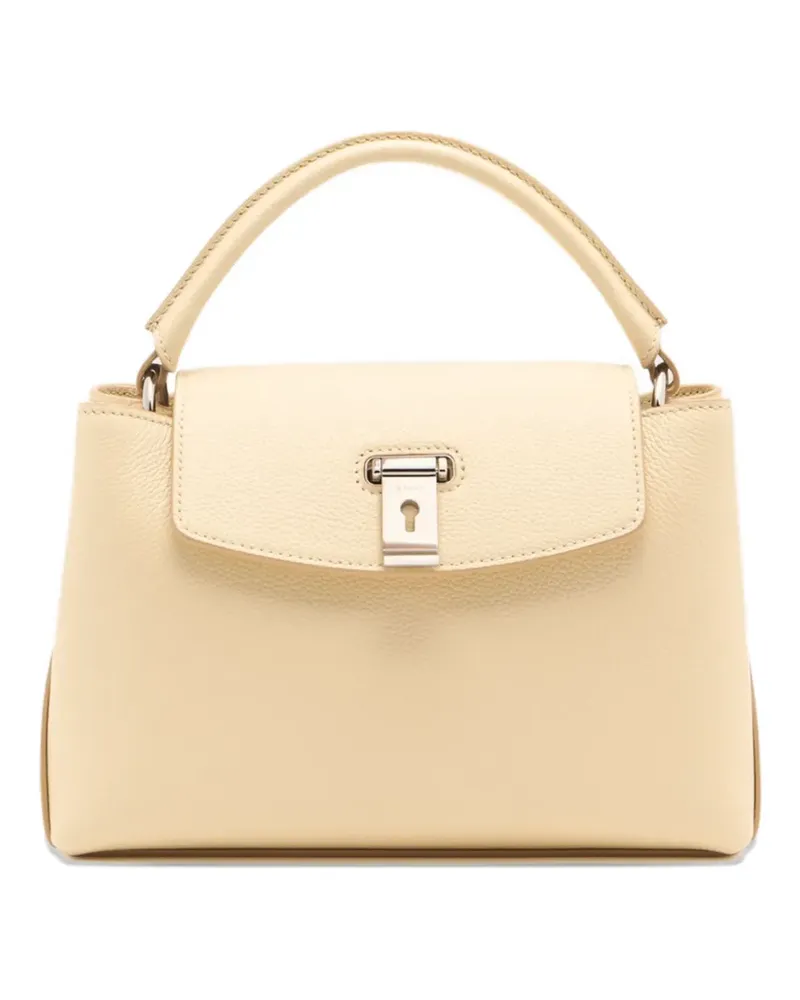 Bally Kleine Lock Me Tote Bag - Nude Nude