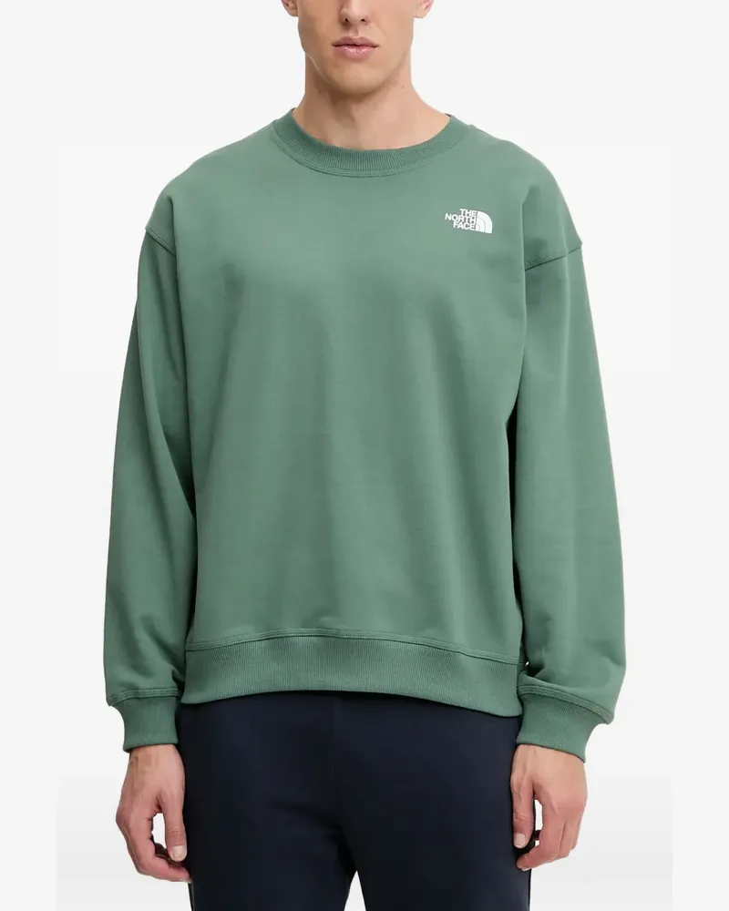 The North Face logo print sweatshirt - Grün Grün