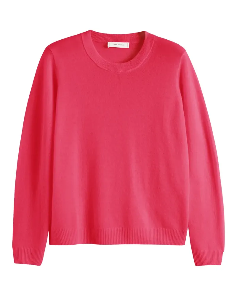 Chinti & Parker Pullover mit rundem Ausschnitt - Rosa Rosa