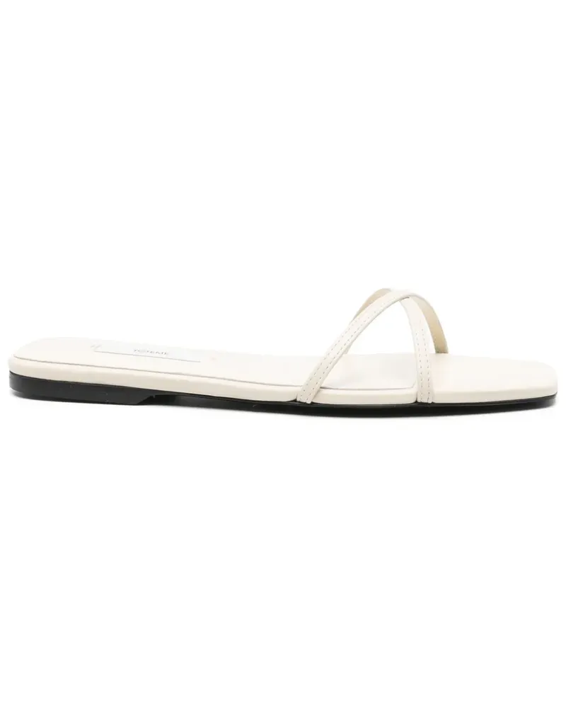 Totême Sandalen aus Leder - Nude Nude