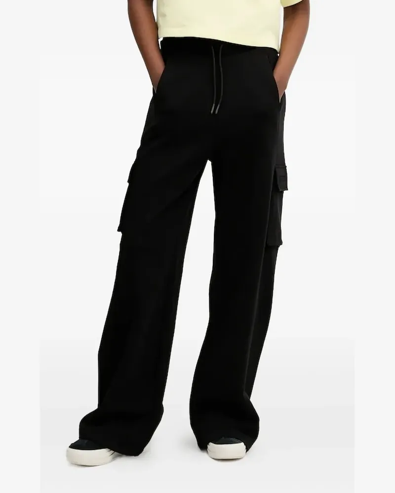 HUGO BOSS Cargohose mit Kordelzug - Schwarz Schwarz