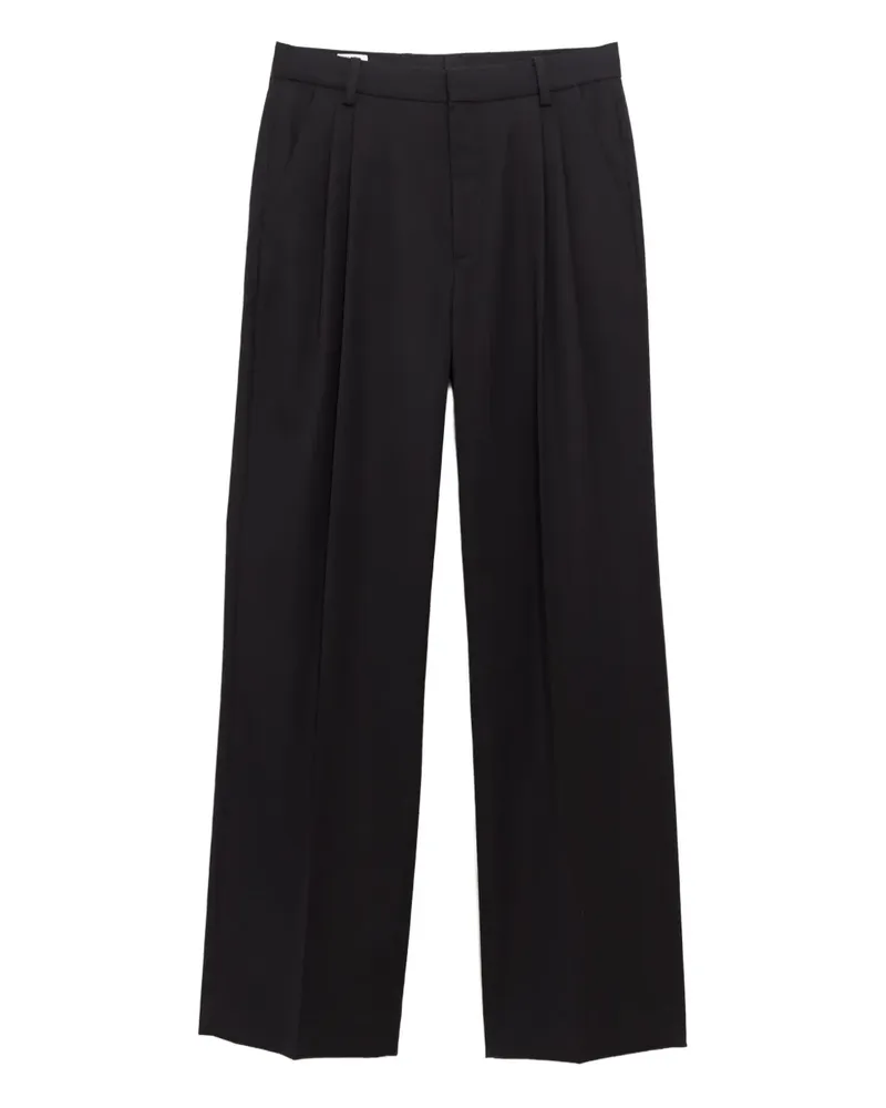 Casablanca Paris Hose mit Bundfalten - Schwarz Schwarz