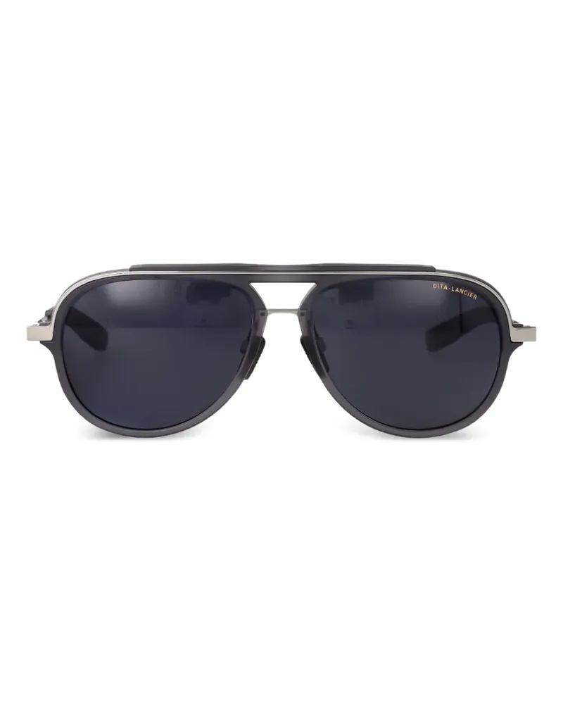 DITA LSA-406 pilot-frame sunglasses - Schwarz Schwarz