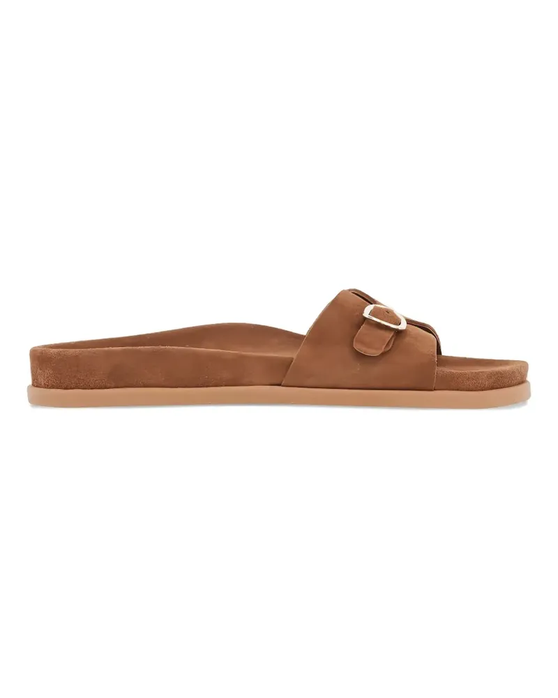 Ancient Greek Sandals buckle strap sandals - Braun Braun