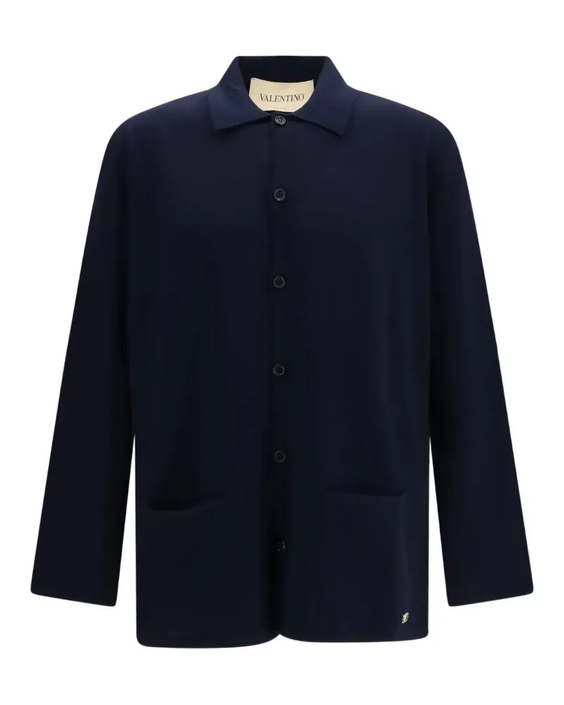 Valentino Garavani VLogo Signature Cardigan - Blau Blau