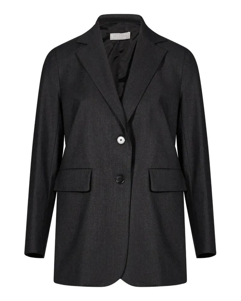 Antonelli Firenze single-breasted notched-lapels jacket - Grau Grau