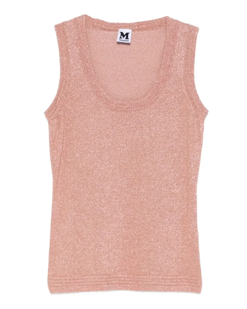 Missoni round-neck top - Rosa Rosa