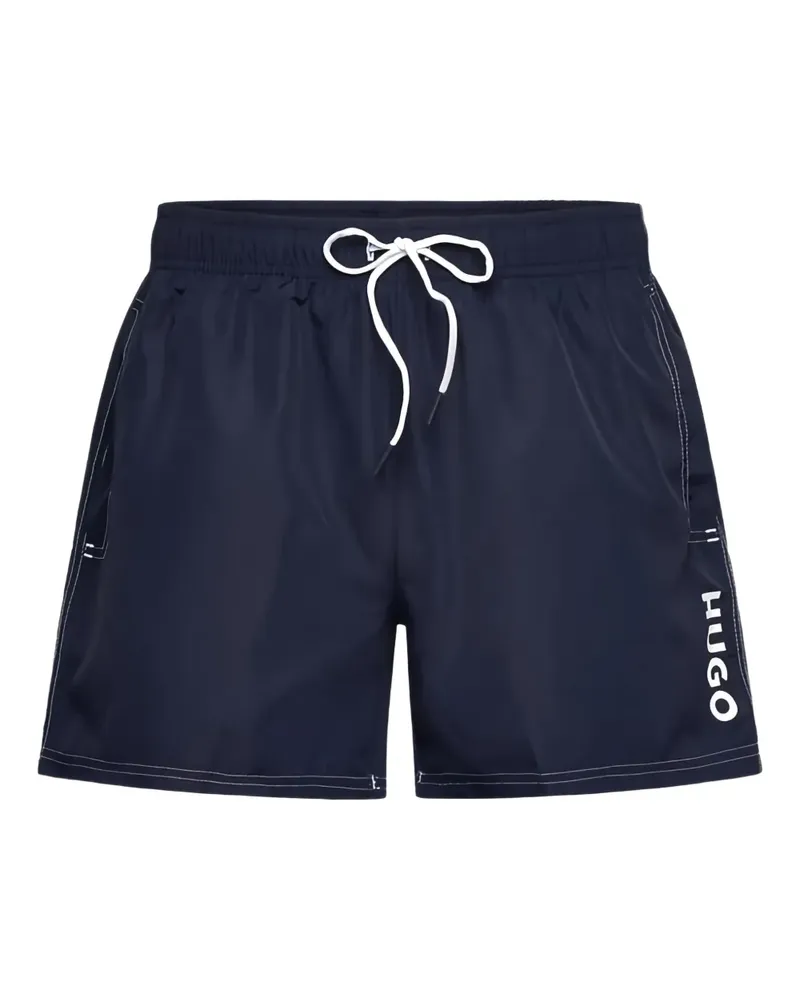 HUGO BOSS Max Badeshorts mit Kordelzug - Blau Blau