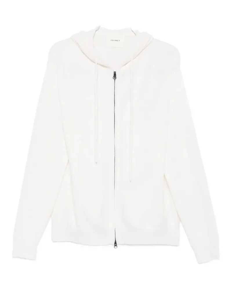 Lisa Yang Emerson zip-fastening hoodie - Nude Nude