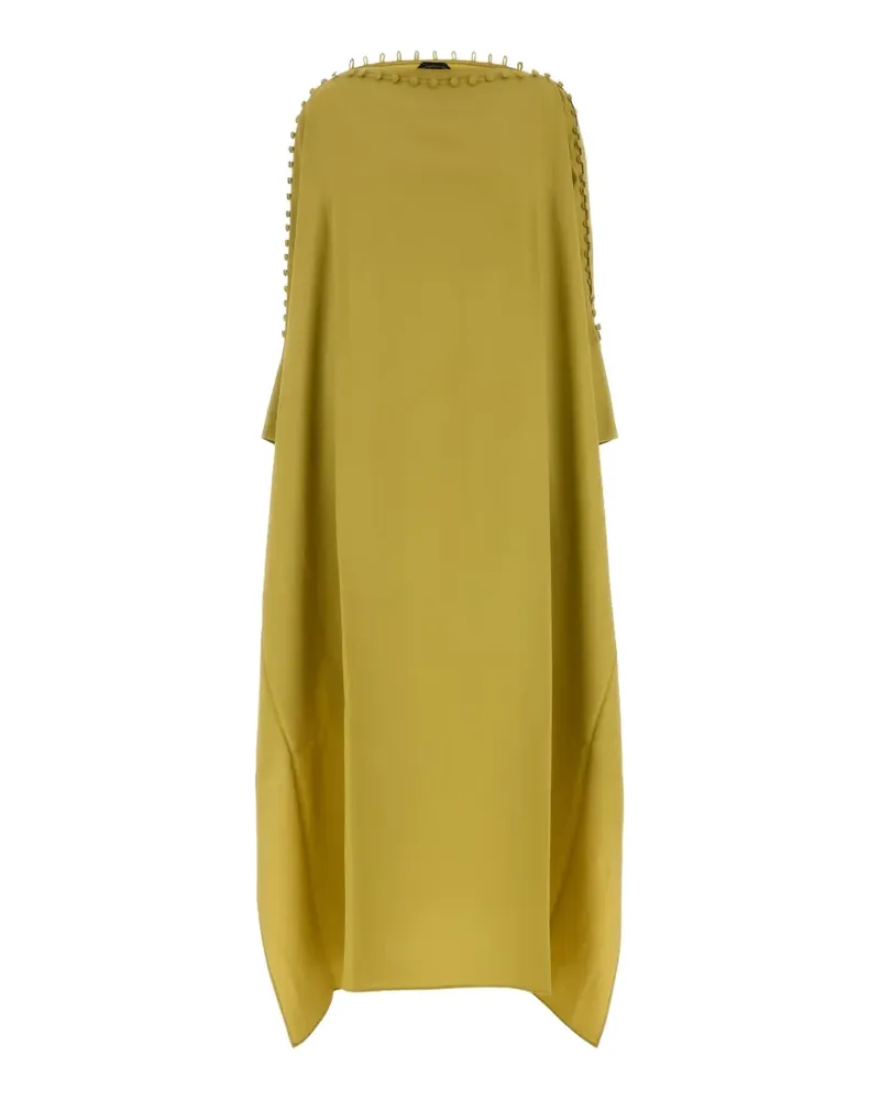 Taller Marmo Mila button-detail kaftan - Grün Grün