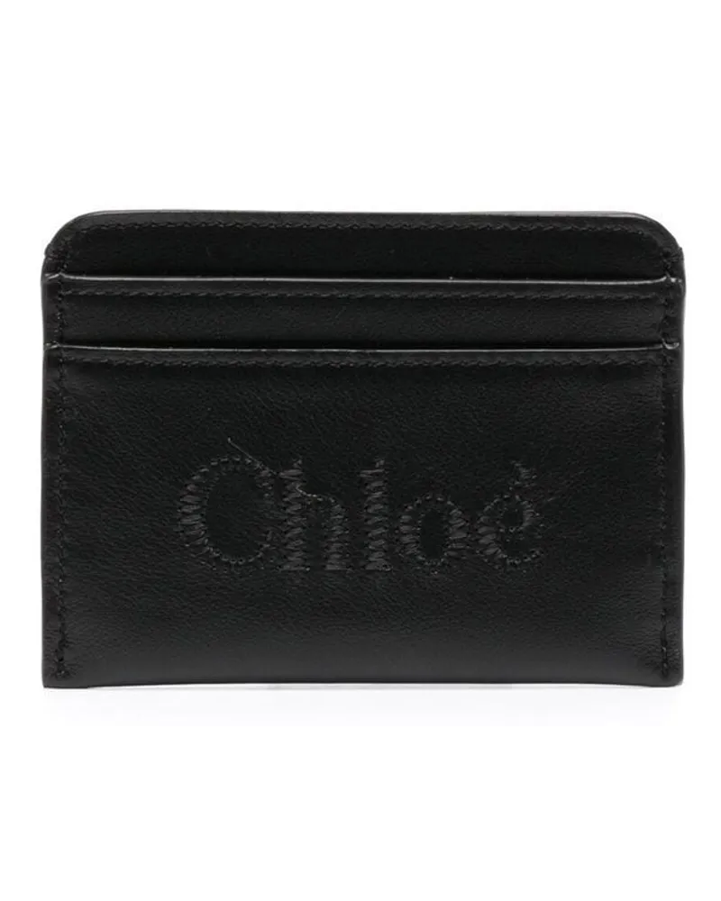 Chloé Sense Kartenetui - Schwarz Schwarz