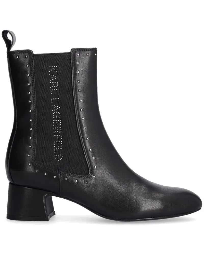 Karl Lagerfeld Bonnie Stiefeletten - Schwarz Schwarz
