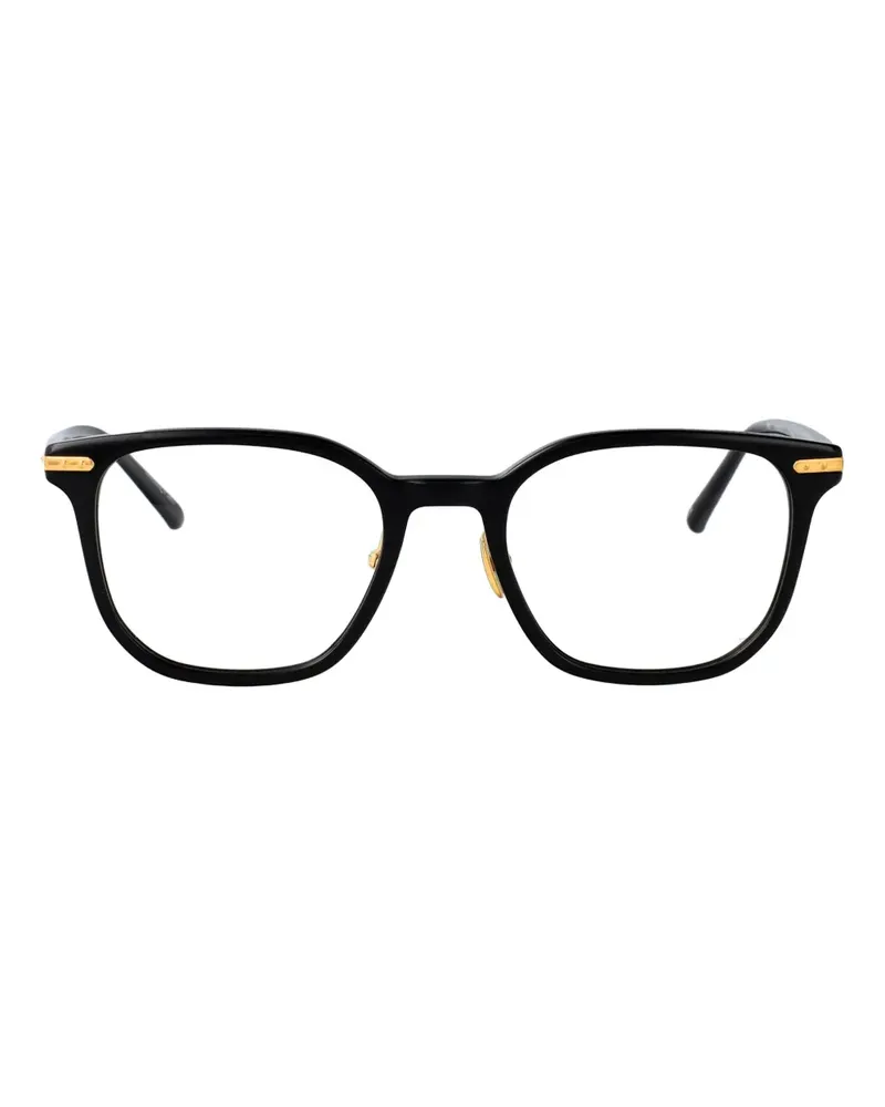 Linda Farrow Brille mit eckigem Gestell - Schwarz Schwarz