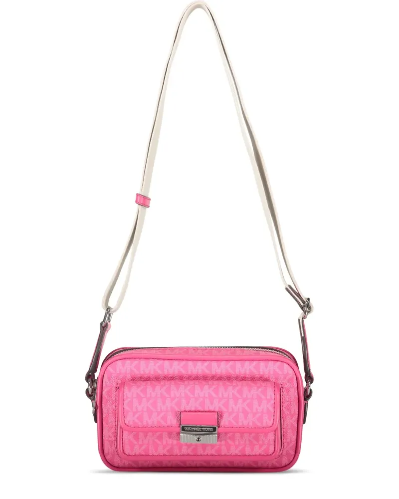 Michael Kors Bradshaw Schultertasche mit Monogramm - Rosa Rosa