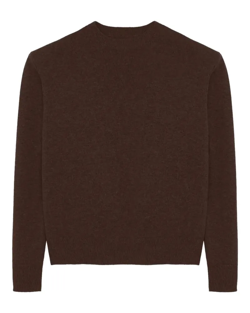 FRANKIE Shop Wattierter Rafaela Pullover - Braun Braun