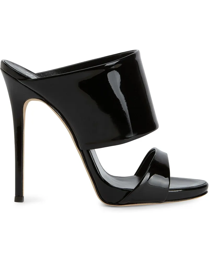 Giuseppe Zanotti Andrea Sandalen 120mm - Schwarz Schwarz