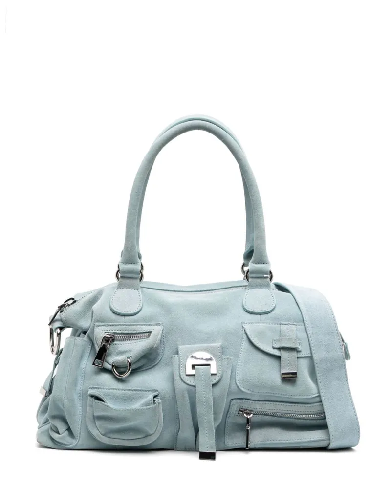 Cynthia Rowley Schultertasche mit aufgesetzten Taschen - Blau Blau