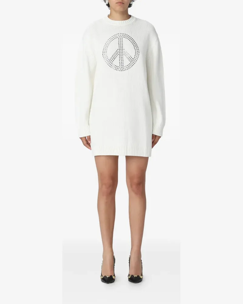 Moschino Verziertes Kleid - Nude Nude