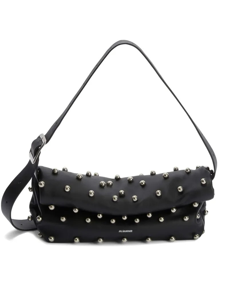 Jil Sander Kleine Rollup Tasche - Schwarz Schwarz