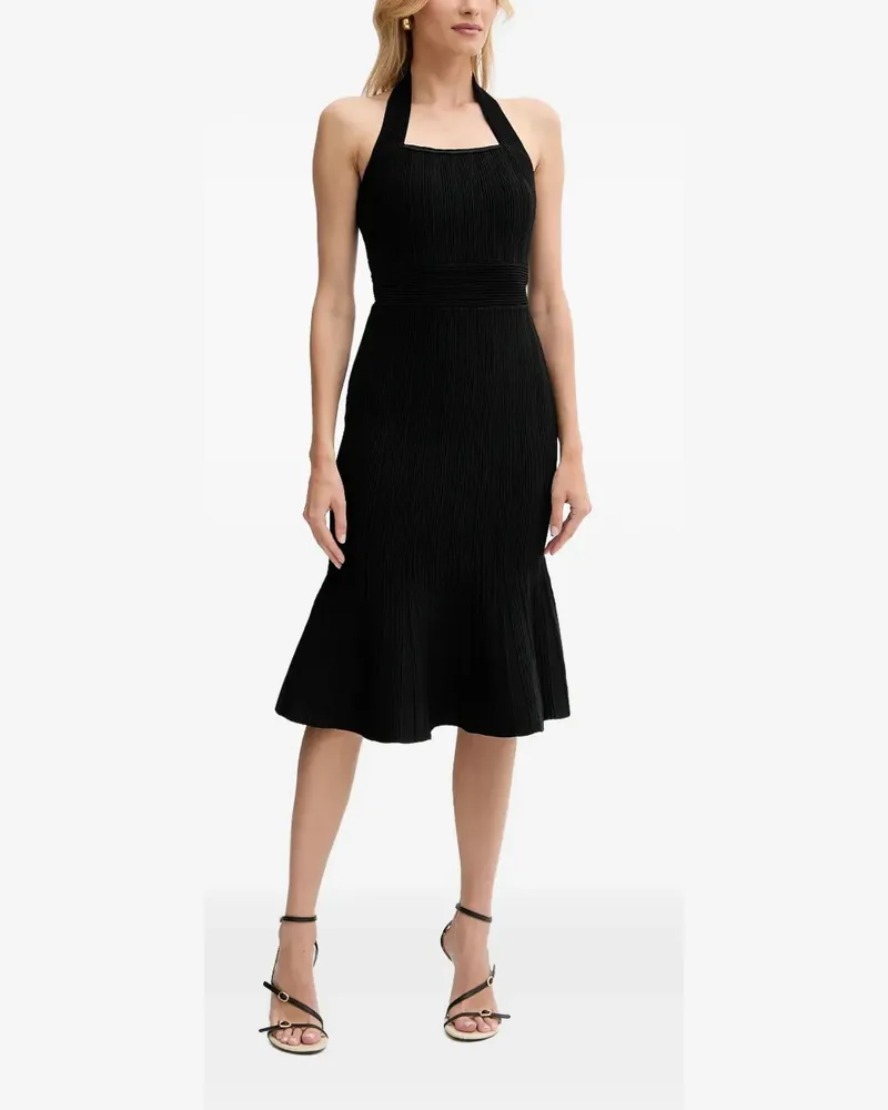Guess Neckholder-Midikleid - Schwarz Schwarz