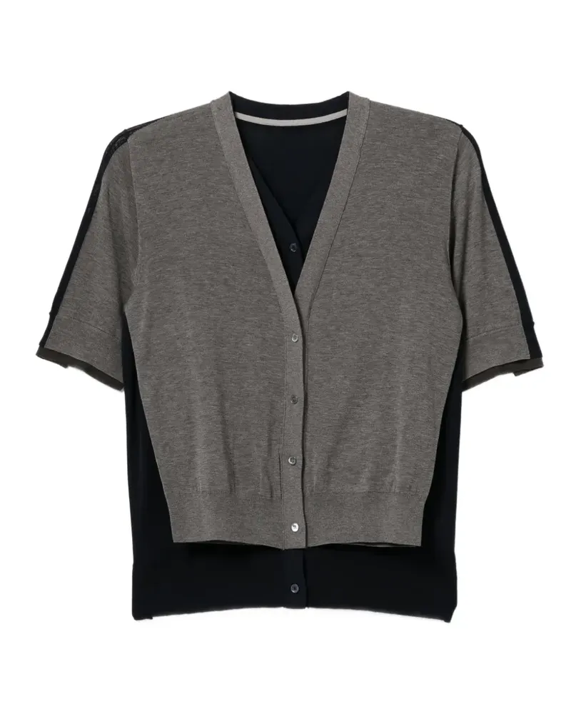 JNBY Cardigan im Layering-Look - Grau Grau