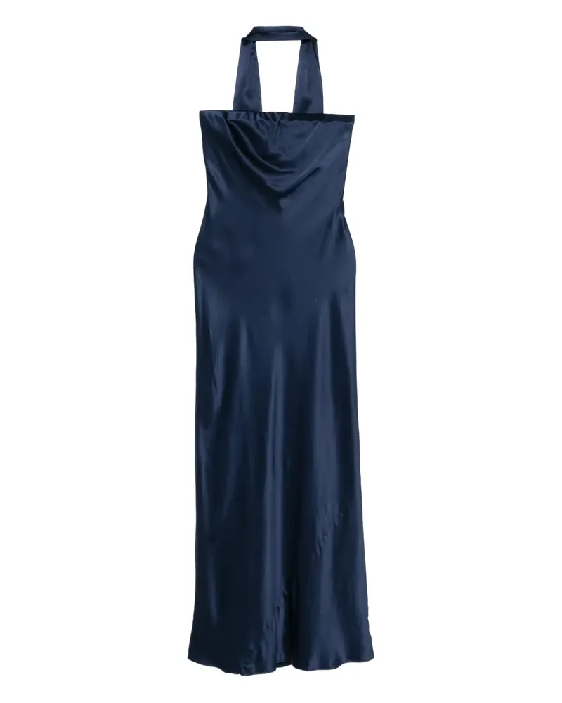 Reformation Oren Kleid - Blau Blau