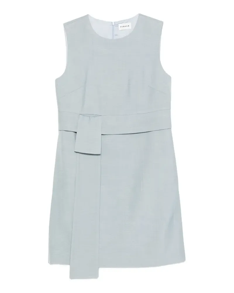 P.A.R.O.S.H. P.A.R.O H. Ärmelloses Rania Minikleid - Blau Blau
