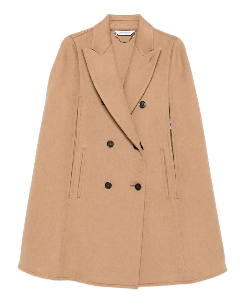 Max Mara Doppelreihiger Mantel - Braun Braun