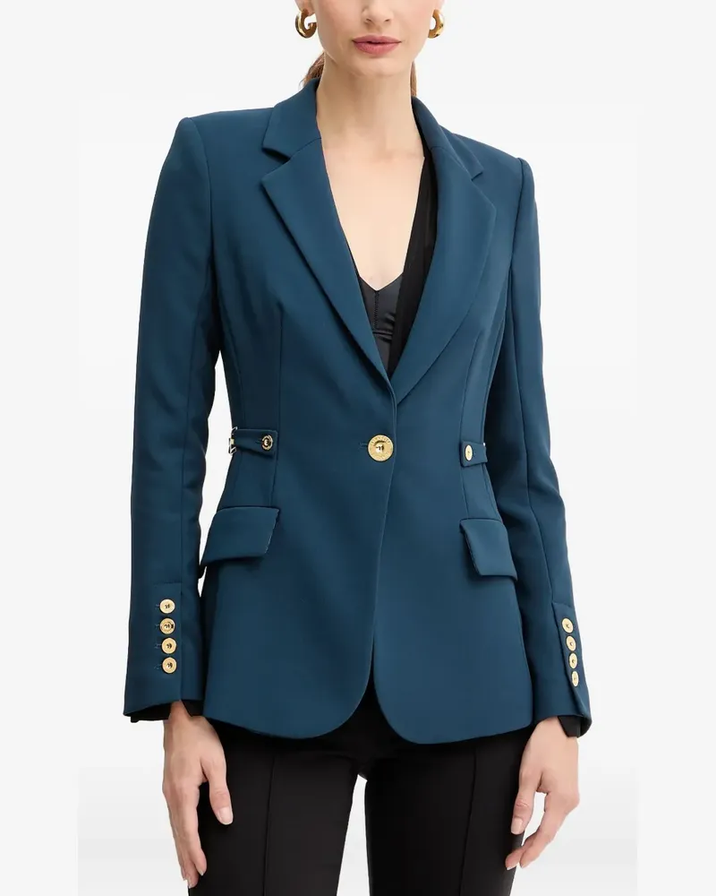 Elisabetta Franchi Blazer mit Zierknöpfen - Blau Blau
