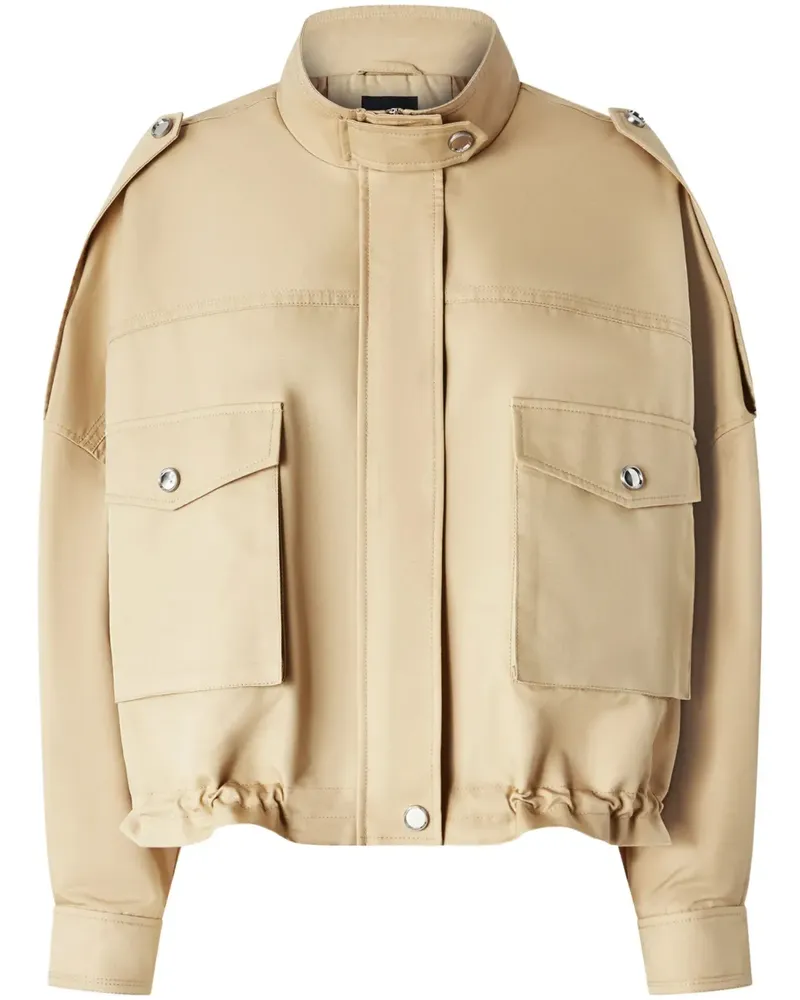 Pinko Jacke mit Stehkragen - Nude Nude