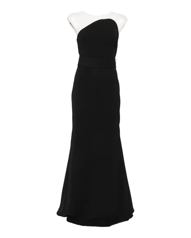 Solace London Seraphina belted maxi dress - Schwarz Schwarz