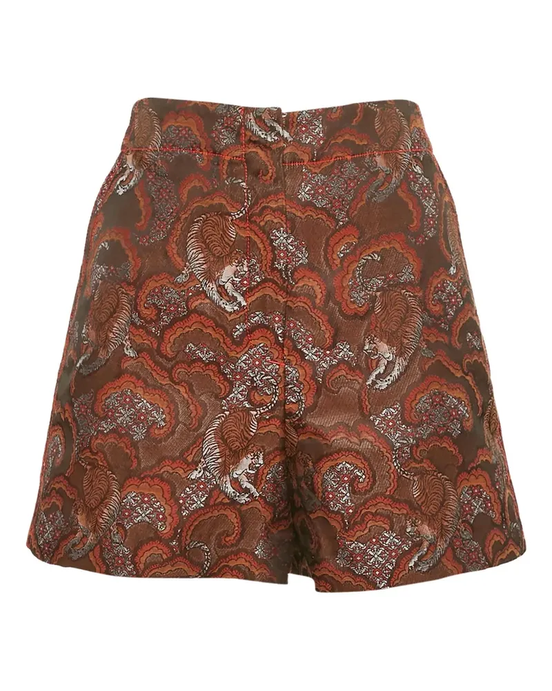 Sandro 2023 Shorts mit Jacquardmuster - Braun Braun